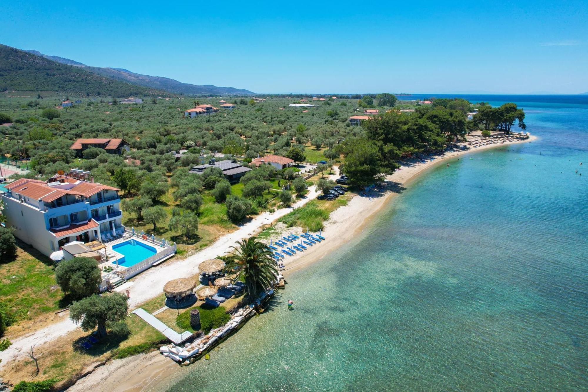 Hotel Golden Sunset Skala Rachoni  Zewnętrze zdjęcie