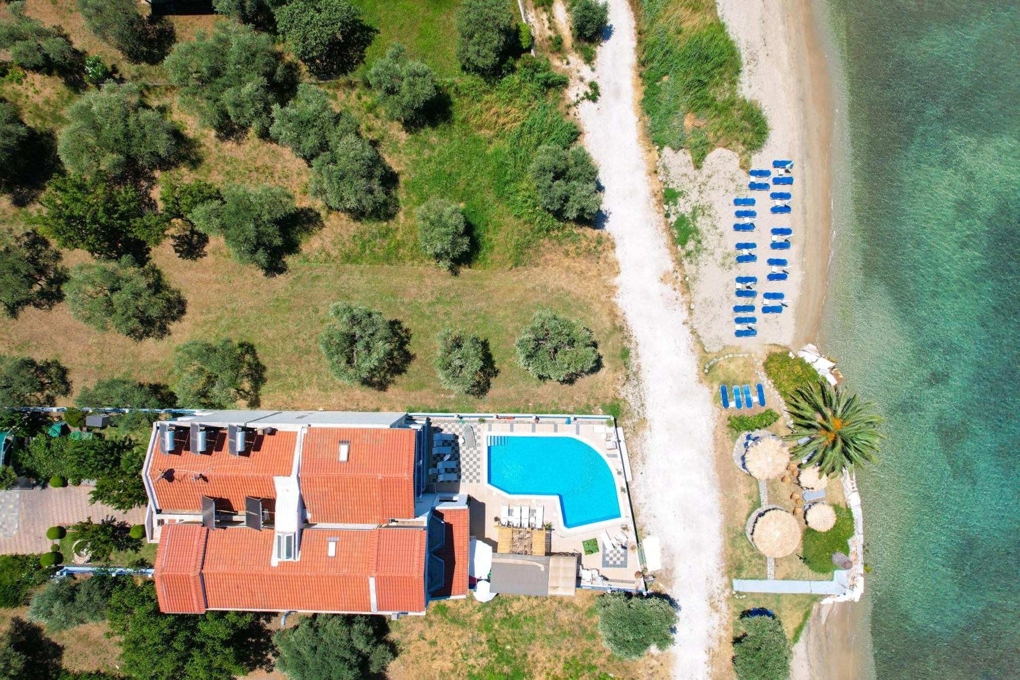 Hotel Golden Sunset Skala Rachoni  Zewnętrze zdjęcie