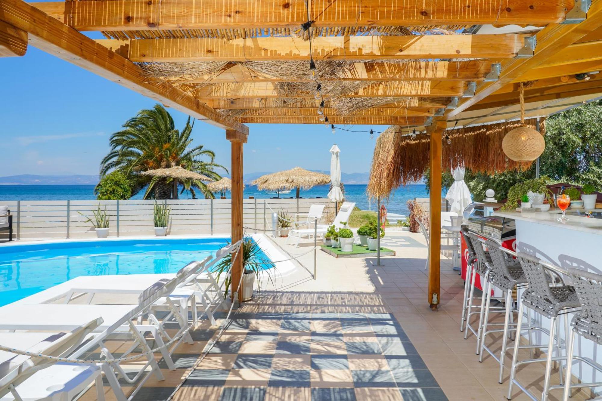 Hotel Golden Sunset Skala Rachoni  Zewnętrze zdjęcie