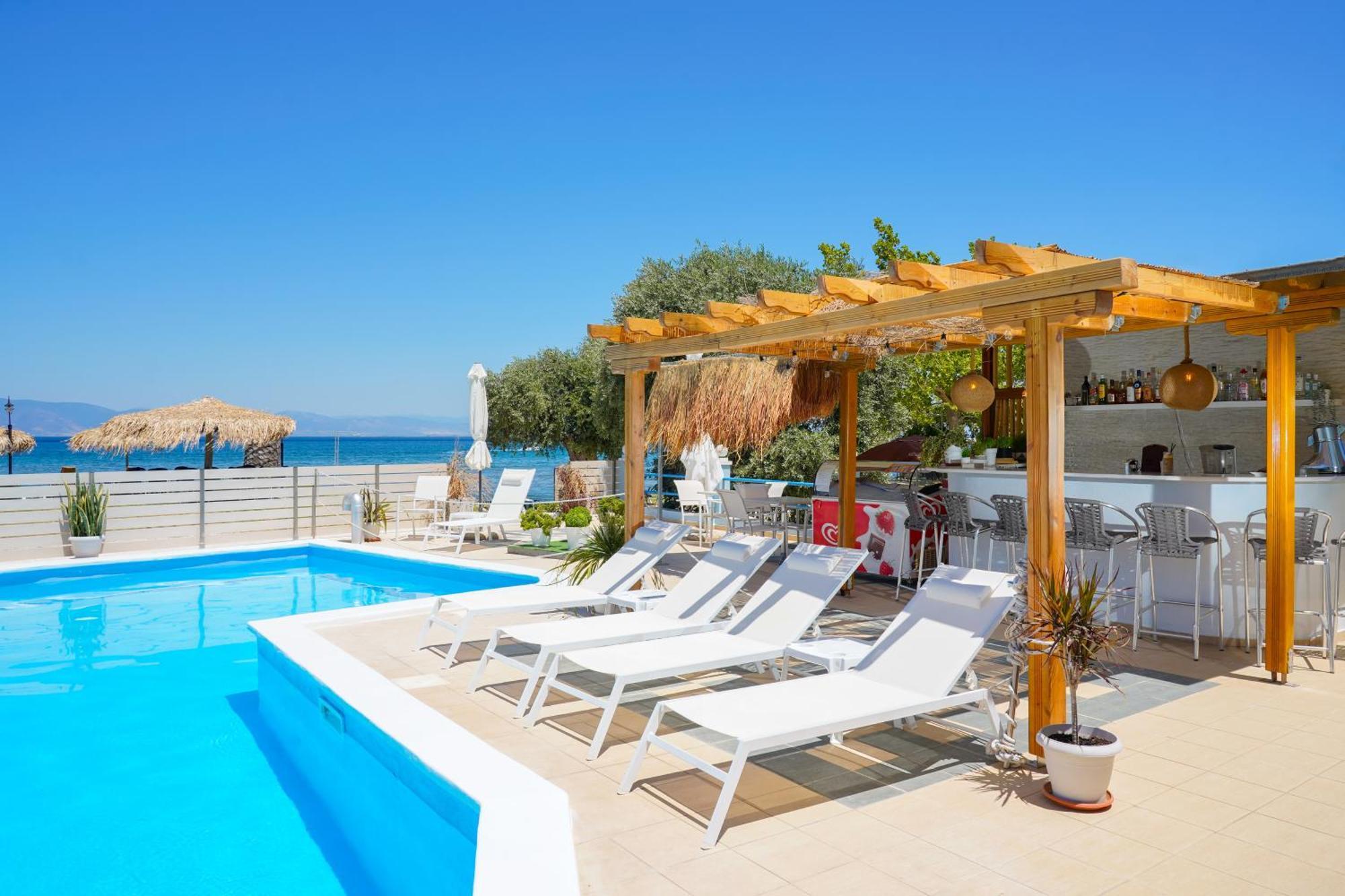 Hotel Golden Sunset Skala Rachoni  Zewnętrze zdjęcie