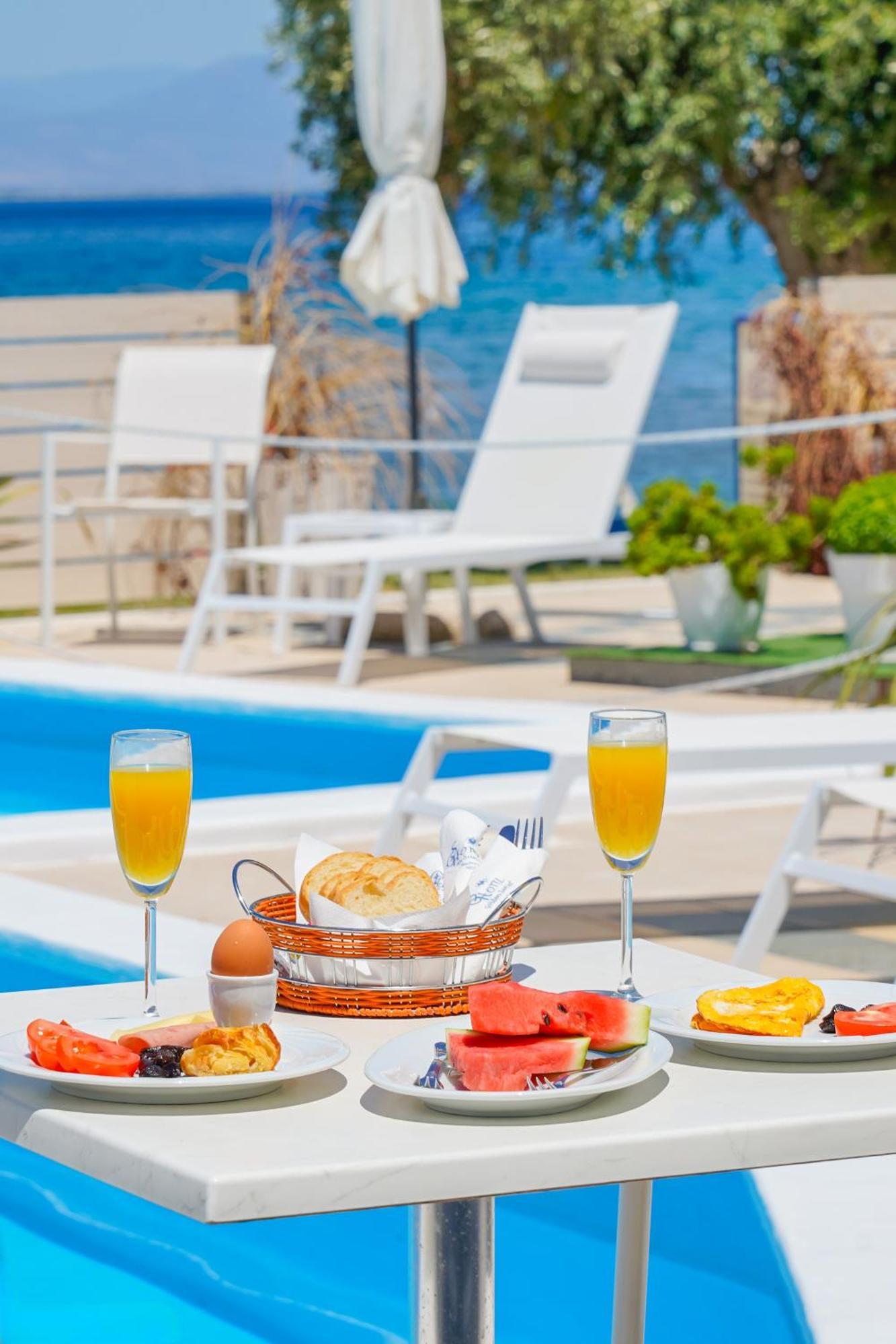 Hotel Golden Sunset Skala Rachoni  Zewnętrze zdjęcie