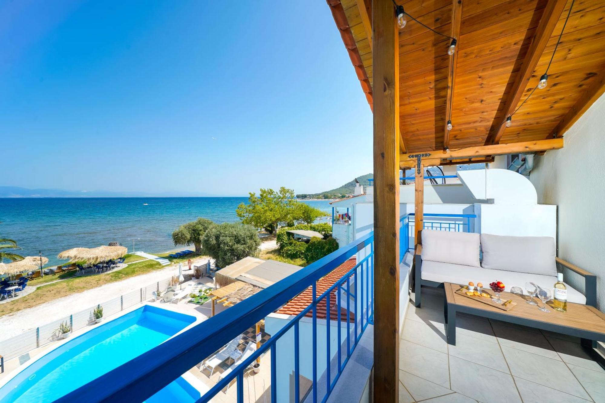 Hotel Golden Sunset Skala Rachoni  Zewnętrze zdjęcie