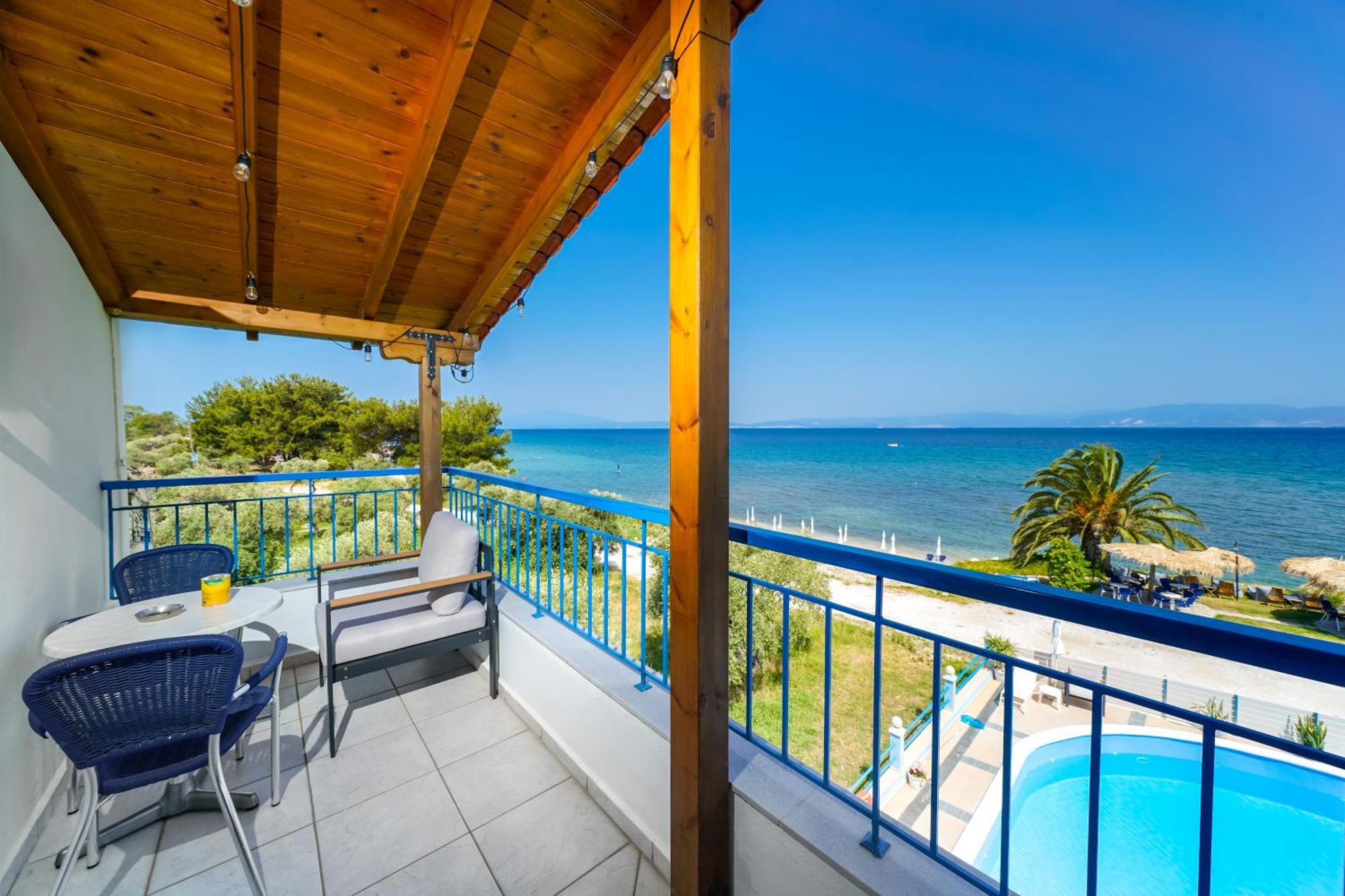 Hotel Golden Sunset Skala Rachoni  Zewnętrze zdjęcie