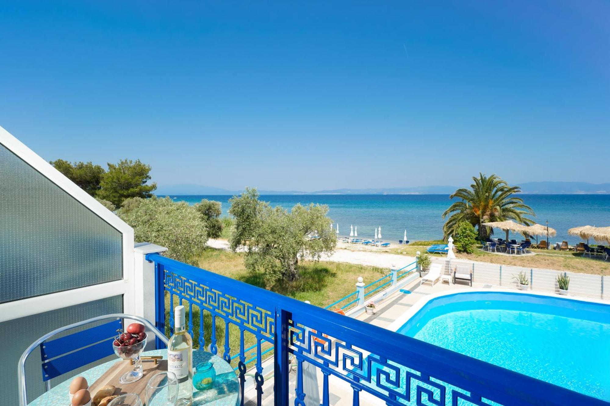 Hotel Golden Sunset Skala Rachoni  Zewnętrze zdjęcie