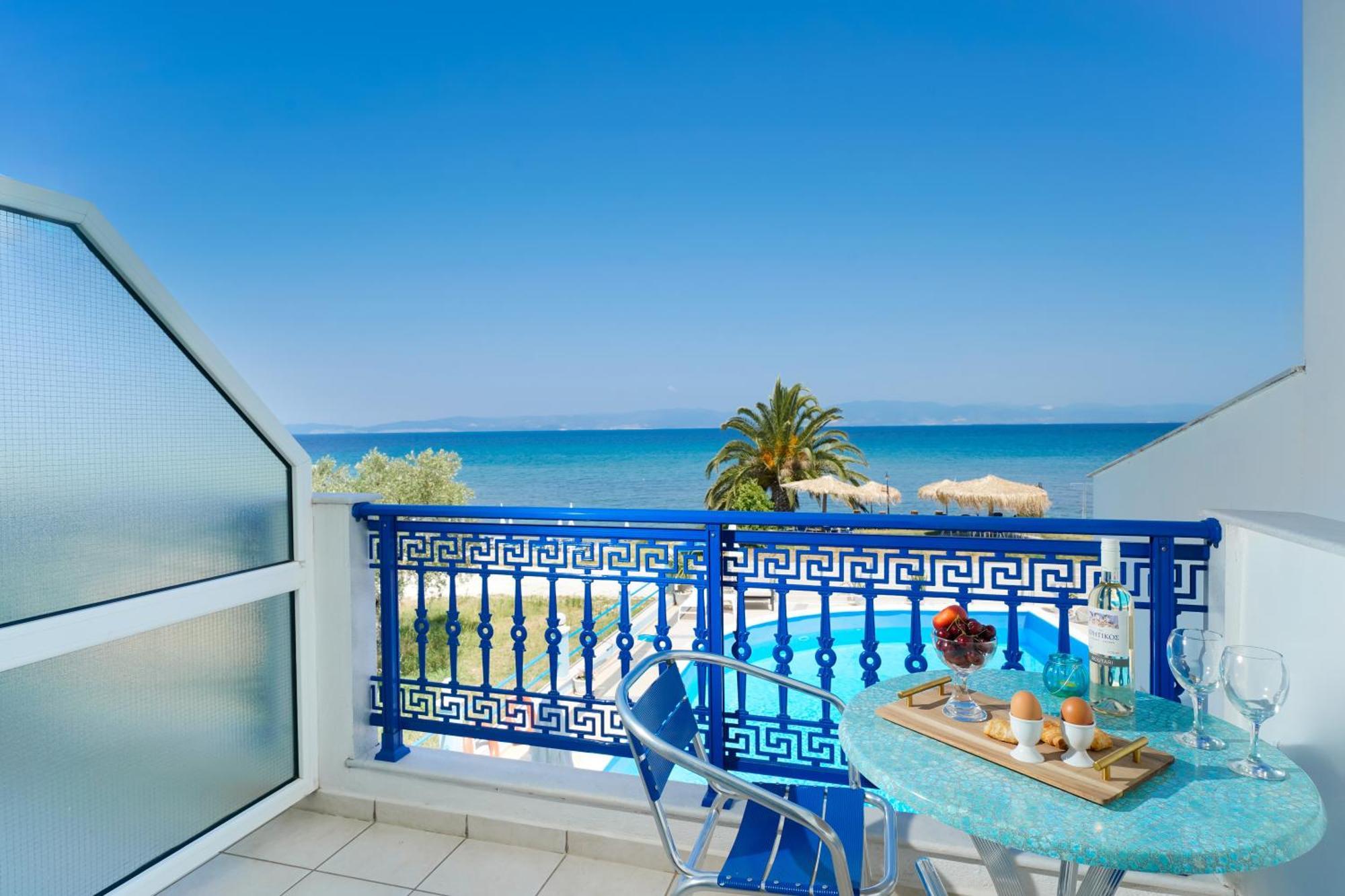 Hotel Golden Sunset Skala Rachoni  Zewnętrze zdjęcie